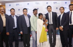 Mother gives life to her child twice