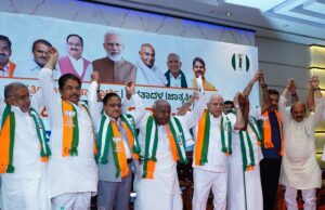 ಬಿಜೆಪಿ- ಜೆಡಿಎಸ್ ಬೇರೆ ಅಲ್ಲ: ಬಿ.ಎಸ್.ಯಡಿಯೂರಪ್ಪ