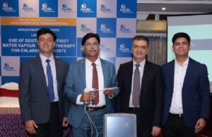 Apollo Prostate Institute Launches One of South India’s First Water Vapour Thermotherapy for Enlarged Prostate The novel, minimally invasive procedure does not require surgery and does not impact sexual health