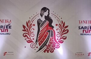 Taneira and JJ Active Host an exhilarating experience with a Saree Run in Bengaluru