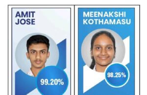 EuroSchool HSR Layout Celebrates Academic Excellence with 100% Results in ICSE Grade 10 Board Exams Amit Jose scored 99.2% emerging as the topper in Grade 10 and Meenakshi Kothamasu, from the humanities stream, scored 98.25%, securing the top rank in Grade 12.