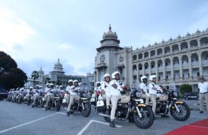 Honda India Foundation Hands Over 50 Customized “Honda CB350 Quick Response Team (QRT) Vehicles to Karnataka Police” under Project
