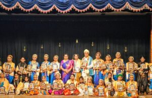 ಶ್ರೀ ನೃತ್ಯಾಲಯ ಆರ್ಟ್ ಆಫ್ ಡ್ಯಾನ್ಸ್ ಅಕಾಡೆಮಿಯ ವಾರ್ಷಿಕ ಸಮಾರಂಭದಲ್ಲಿ ವಿದ್ಯಾರ್ಥಿಗಳಿಂದ ವಿಶೇಷ ನೃತ್ಯಗಳು: ನಾಗೇಶ್, ಎಂಜಿಆರ್ ಮಣಿ ಮತ್ತು ಇತರ ಗಣ್ಯ ವ್ಯಕ್ತಿಗಳು ಭಾಗಿ