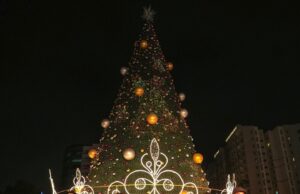 ಫೀನಿಕ್ಸ್ ಮಾಲ್ ಆಫ್ ಏಷ್ಯಾದಲ್ಲಿ 75 ಅಡಿ ಎತ್ತರದ ಕ್ರಿಸ್ಮಸ್ ಟ್ರೀ ಅನಾವರಣ