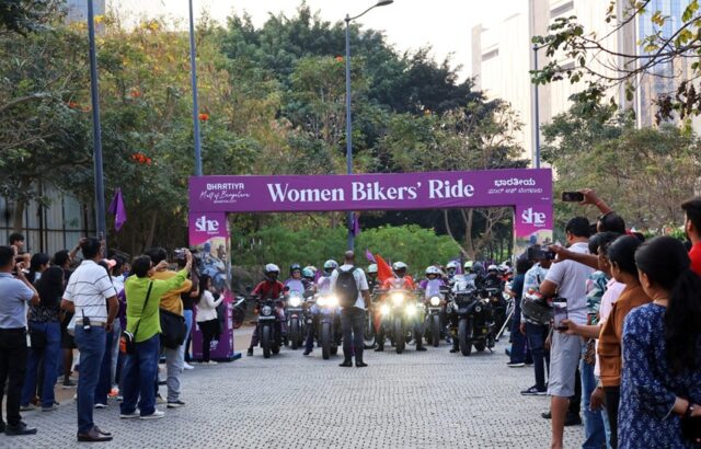 Bhartiya Mall of Bengaluru Hosts High-Energy Women Bikers’ Ride