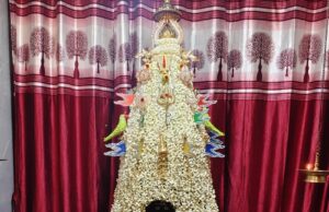 ಮಾರೇನಹಳ್ಳಿ ದಸರಾ ಉತ್ಸವ: ಶ್ರೀ ಸಲ್ಲಾಪುರದಮ್ಮ ಮತ್ತು ರೇಣುಕಾ ಯಲ್ಲಮ್ಮ ದೇವಿಯರಿಗೆ ಬೆಂಗಳೂರು ಕರಗದ ವಿಶೇಷ ಅಲಂಕಾರ